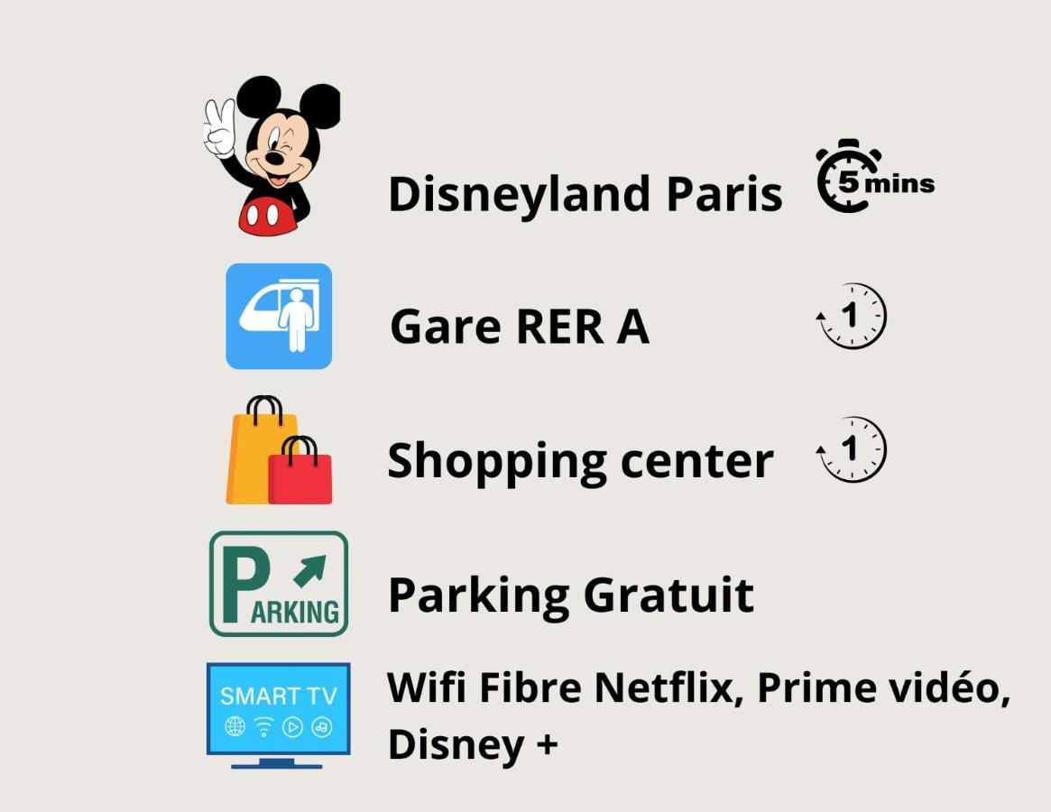 Disneyland Paris Station 2Min Chessy  Exteriör bild